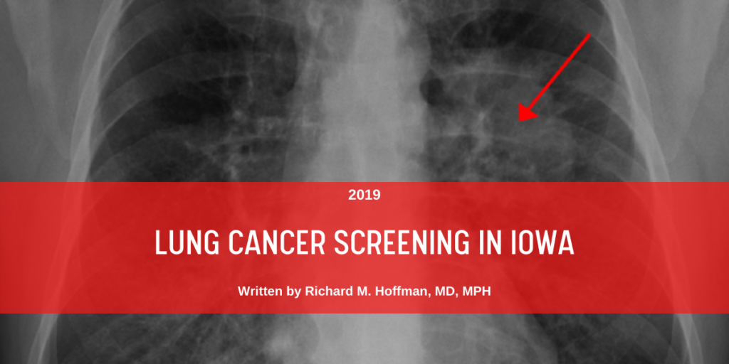 Lung cancer screening in Iowa blog header