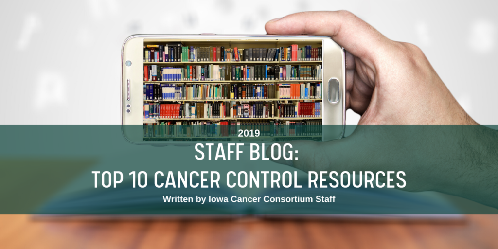 Top 10 cancer control resources blog header