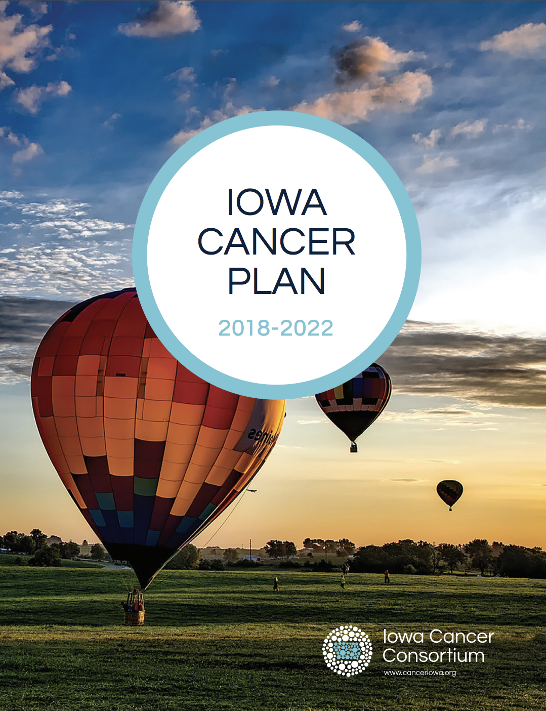 Plan cancer de l'Iowa 2018-2022 Couverture