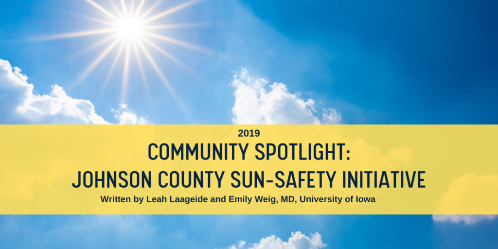 تسليط الضوء على المجتمع: رابط مدونة مبادرة السلامة من الشمس في مقاطعة جونسون
