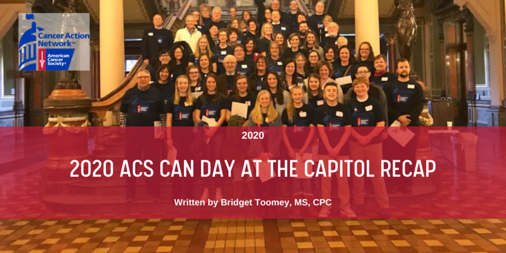 April 2020 Blog - ACS CAN Day at the Capitol blog header