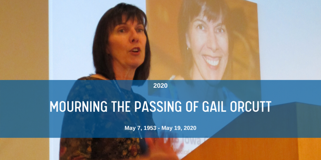 Mourning the Passing of Gail Orcutt Blog Header