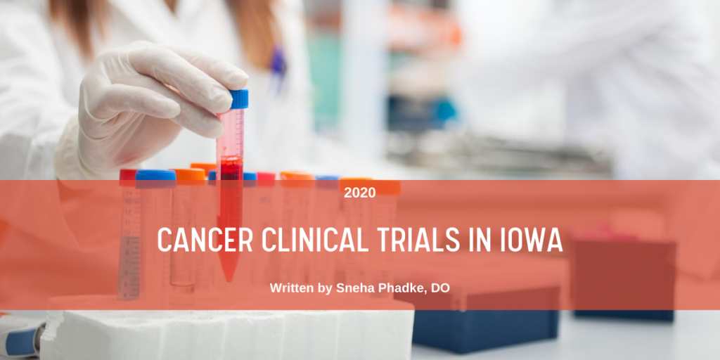 Agosto 2020 Cáncer Ensayos Clínicos en Iowa Blog Header