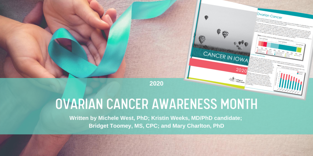 September 2020 Ovarian Cancer Awareness Month Blog Header