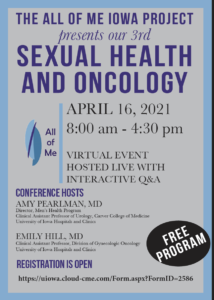 2021 All of Me Iowa Sexual Health and Oncology Conference Program