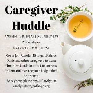 Caregiver Huddle Facebook Post 1