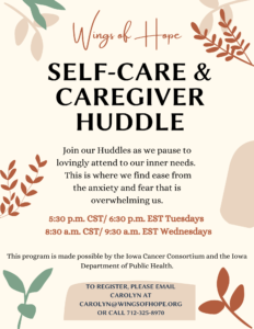 Caregiver Huddle Facebook Post 2